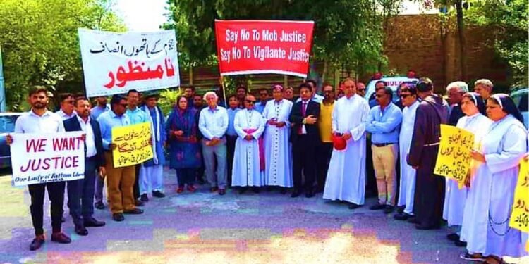 Pakistani Human Rights Body Calls for “Swift and Impartial Justice” Following Mob Killing of Christian Man