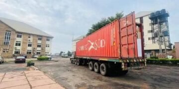 Archdiocese of Onitsha takes delivery of 40ft container loaded with medical equipments,donated by a philanthropist