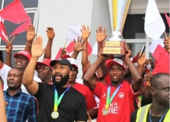 Rangers, fans celebrate NPFL trophy in grand style, say Gov Mbah made the difference