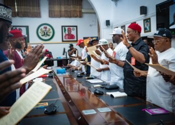 Soludo swears in new TC chairmen,tasks them on feeling grassroot development