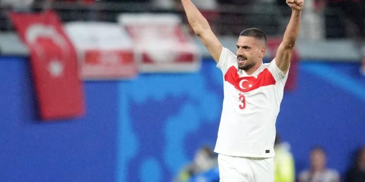 Turkey match-winner Merih Demiral investigated by Uefa for alleged extremist salute
