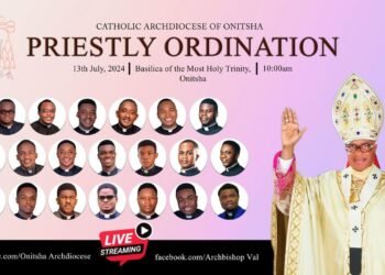 Archbishop Valerian Okeke Announces Upcoming Priestly Ordination