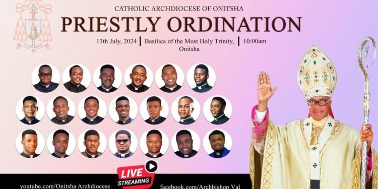Archbishop Valerian Okeke Announces Upcoming Priestly Ordination