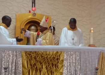 Bishop Daboh acquaints new priest of harsh realities solicits assistance for priesthood