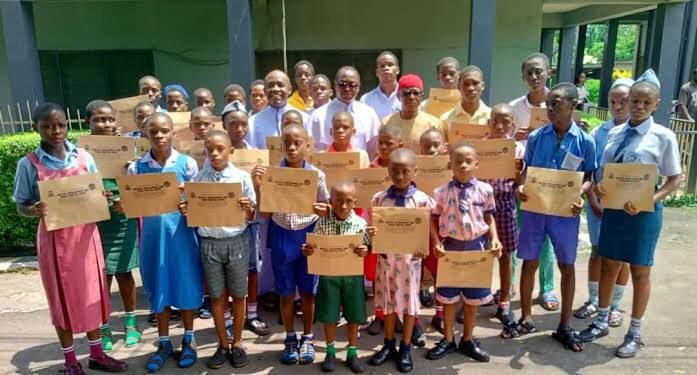 Bishop Ezeokafor, HIFA Collaborate to Provide ₦10.4 Million in Scholarships to 85 Students in Anambra