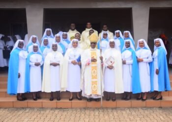 Archbishop Valerian Okeke Consecrates 13 new IHM sisters