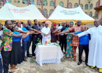 Parishioners roll out drums as Rev Fr Edwin Udoye celebrates 25th priestly anniversary