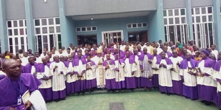 Archbishop Valerian Okeke invests 31 new Catechists in Archdiocese of Onitsha-counts them as privileged to work in God’s vineyard