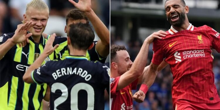 Man City and Liverpool lead the way in early Premier League report card