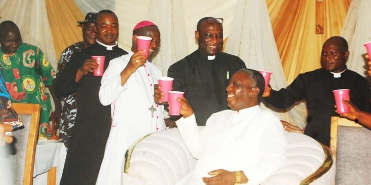 Former Administrator of Zaria Diocese Fr Kagarko marks twenty-five years in Priesthood