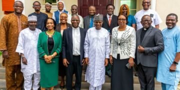 NUC Resource Verification Team Visits Psycho-Spiritual Institute (PSI)