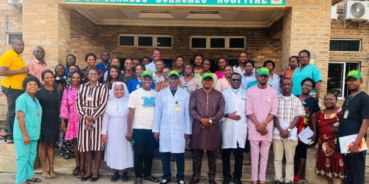 100 staff of Borromeo Specialist Hospital receive Ethics and Self Value certificates