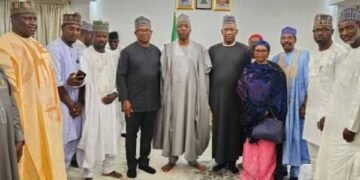 Obi, Datti, Usman lead LP team to Maiduguri, donate N50m to flood victims