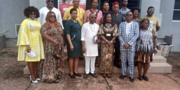 Oluchukwu Microfinance Bank honours out-going loyal staff,Mrs Nkechi Okpalaeze