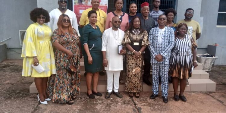 Oluchukwu Microfinance Bank honours out-going loyal staff,Mrs Nkechi Okpalaeze