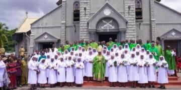 Onitsha Basilica in festive mood as Archbishop Okeke anchors jubilee celebration of 37 IHM Sisters