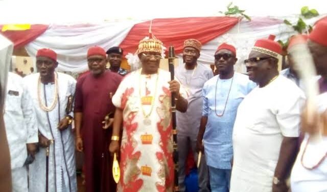 Pomp as Igwe Ogidi Pharm. Onyido celebrates New yam festival
