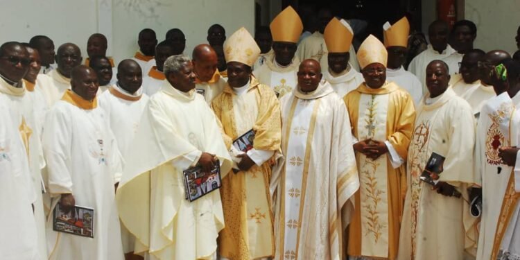Catholic Bishops celebrate Fr. Mamman at 70