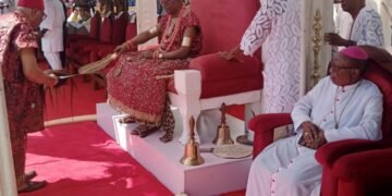 Archbishop Okeke honours Obi of Onitsha on his Ofala 2024 festival