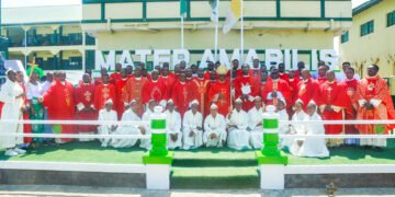 Archbishop Okeke Visits Mater Amabilis Secondary School, Umuoji , Commends Academic Excellence