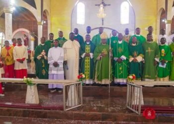 Joy as Archbishop Okeke pays visit to St Joseph’s parish , Awka Etiti
