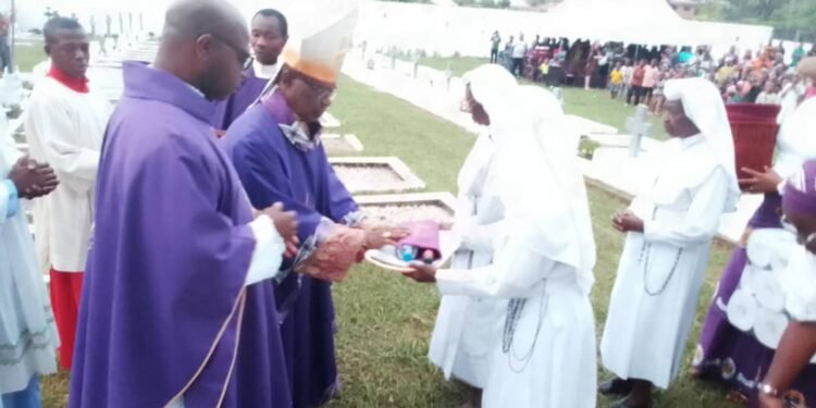 Archbishop Okeke celebrates Mass to commemorate All Souls Day