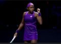 Coco Gauff earns rare win over Iga Swiatek to book place in WTA Finals last four