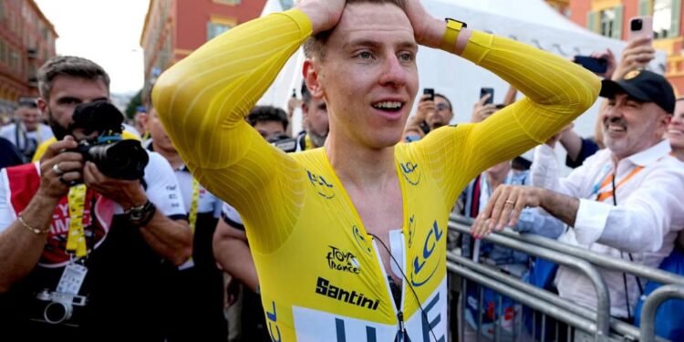 Tadej Pogacar set to earn record cycling salary as UAE Team Emirates line up new contract