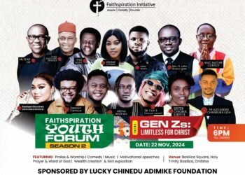 Faithspiration Set to Host Youth Forum Season 2: A New Evangelisation