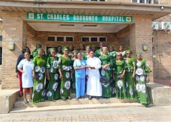 Ladies of St Mulumba pay Charity visit to Borromeo Specialist Hospital Onitsha,offset bills for indigent patients