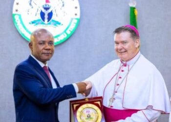 Vatican State Ambassador extols Gov Mbah’s values in promoting humanity