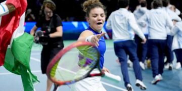 Jasmine Paolini leads Italy to Billie Jean King Cup success in victory over Slovakia
