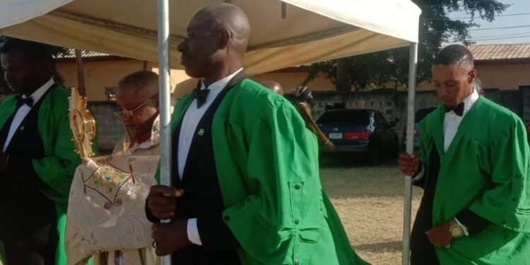 Maiden Christ the King Celebration: Bishop Daboh Enjoins Christians to Honour Jesus in the Blessed Sacrament