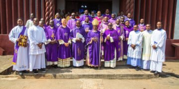 St Mary’s Parish Inland town Onitsha plays host to Archbishop Okeke