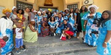 Old Girls of Charles Heerey Memorial Juniorate Urualla, Lagos Branch end the year in love