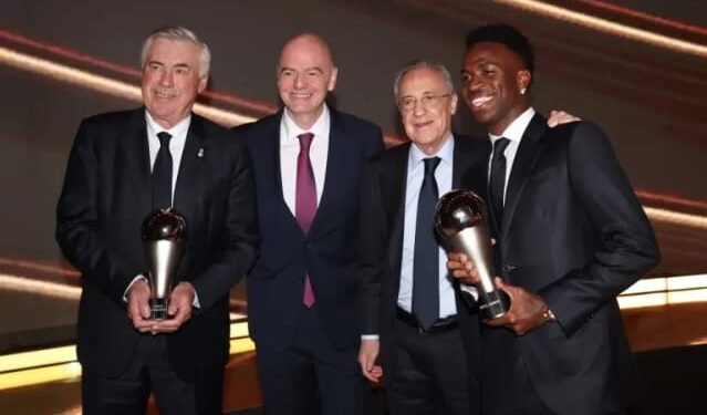 FIFA Best Awards 2024: Vinicius Jr Named The World‘s Best Men’s Player