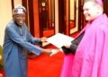 President Tinubu Formally Receives Apostolic Nuncio
