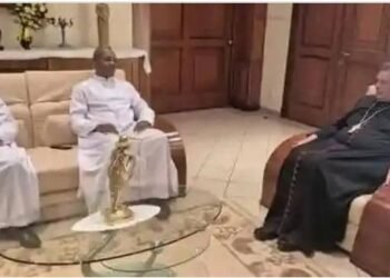 CSN Secretary General,others pay courtesy call on Apostolic Nuncio