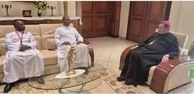 CSN Secretary General,others pay courtesy call on Apostolic Nuncio