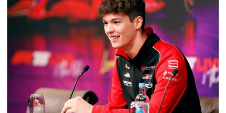 British F1 star Ollie Bearman reveals he failed first driving test