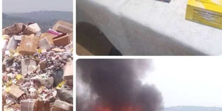 NAFDAC destroys N1 trillion worth of fake drugs in Anambra