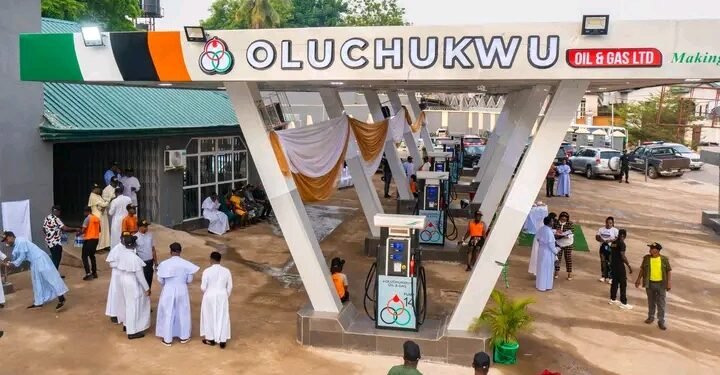 Excitement as Newly Built Oluchukwu Oil and Gas Station is Commissioned by Archbishop Okeke