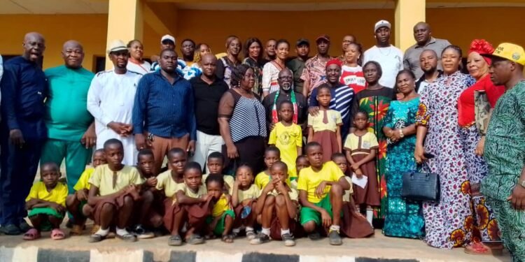 Hon. Uche Okonkwo Builds, Commissions Six Classroom Blocks at United Primary Schools, Amafor Nkpor