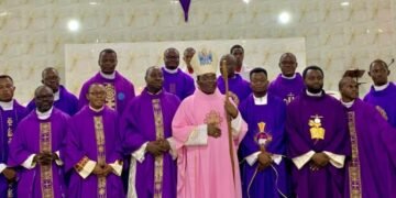 Live in Truth and Do Good, Bishop Oyejola Urges Christians at Cathedraticum Celebration