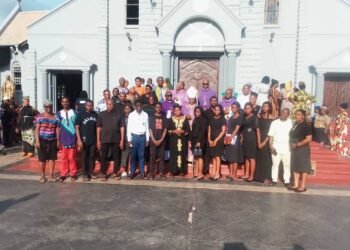 Archbishop Okeke celebrates Requiem Mass for his late driver,Mr Cornelius Onwe