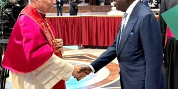 Tinubu Meets Pope Leo XIV After Historic Inauguration Mass in Rome