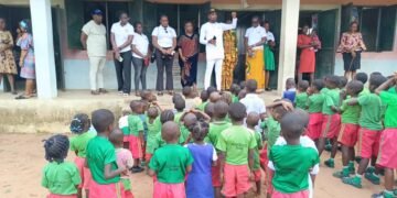 “COUNCILOR EMEKA SILAS OKUDO EMPOWERS ALOR WARD 1 SCHOOLS WITH WRITING MATERIALS: A TESTAMENT TO QUALITY REPRESENTATION”