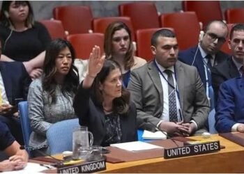 US again vetoes UN Security Council ceasefire resolution for Gaza