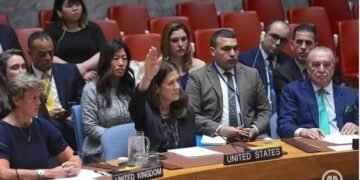 US again vetoes UN Security Council ceasefire resolution for Gaza