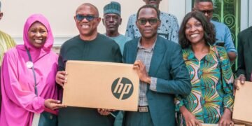 Peter Obi Donates Laptops and ₦6 Million to Chibok Secondary School